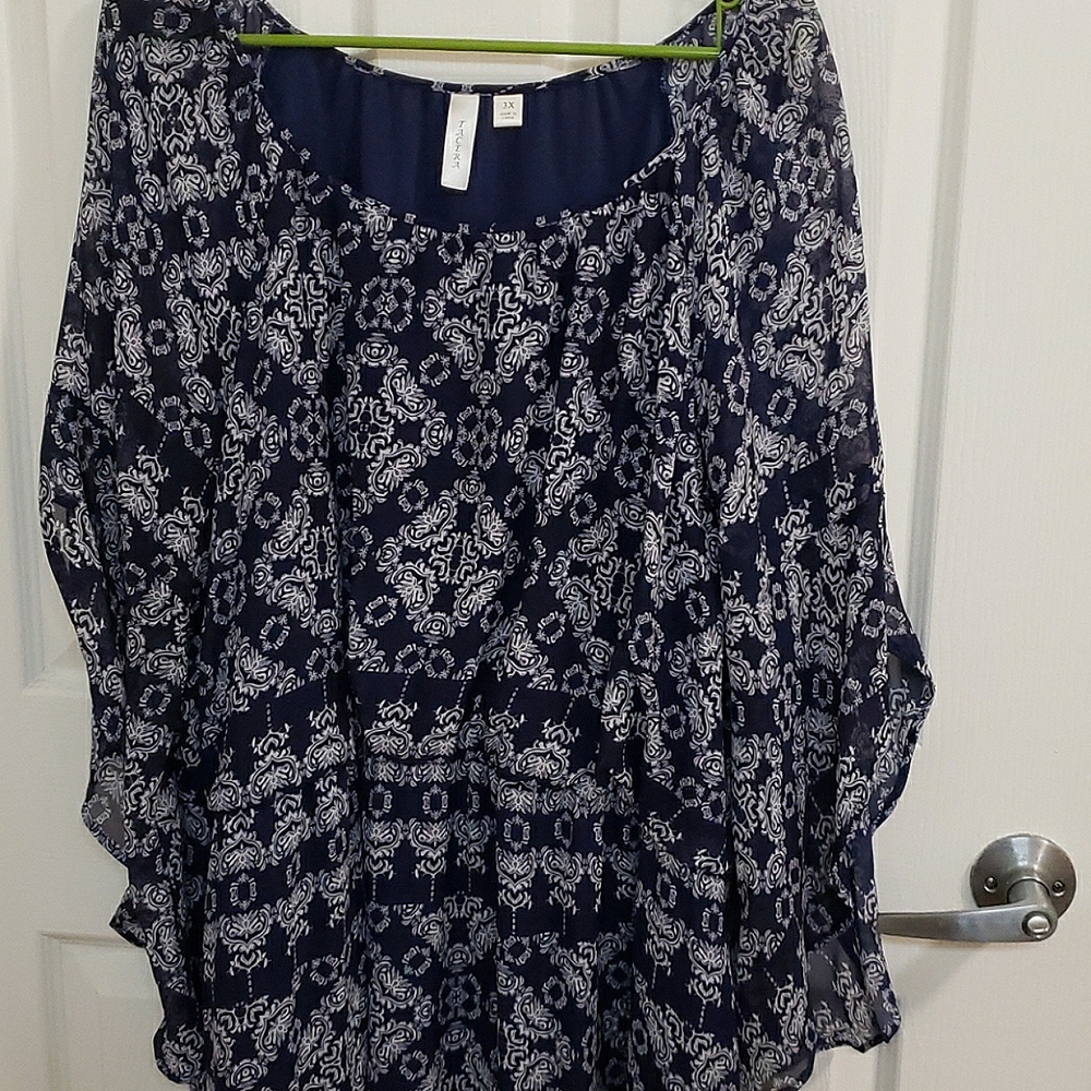Blue Bandana dress